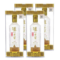 泸州老窖晶彩特曲52度浓香型白酒500ml*4瓶