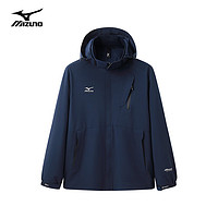 Mizuno美津浓男士防风连帽梭织外套