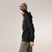 ARC'TERYX 始祖鳥 ARC’TERYX始祖鳥 SQUAMISH HOODY 輕量 男子 風(fēng)殼夾克 Black/黑色 M