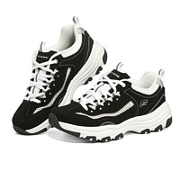 SKECHERS 斯凱奇 I-conik 女子休閑運(yùn)動(dòng)鞋 8730065/BKW 黑色/白色