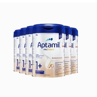 Aptamil爱他美白金德文版德国原装幼儿配方奶粉1+段800g*6罐