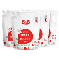 B&B 保寧 寶寶洗衣液 補充裝 2100ml*4袋