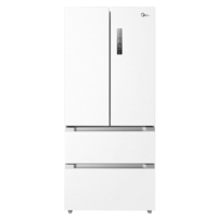 美的（Midea）508升大容量一级能效法式四门双系统双循环除菌净味无霜家用冰箱国补以旧换新BCD-508WTPZM(E)白色