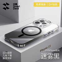 SMARTDEVIL闪魔[冰感渐变]闪魔适用苹果15promax新款手机壳