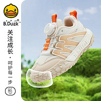 B.Duck小黃鴨 運動旋轉(zhuǎn)扣網(wǎng)面透氣童鞋