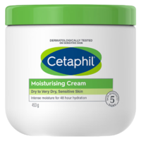 丝塔芙（Cetaphil）大白罐保湿霜润肤霜身体乳补水滋养敏感肌可用不含烟酰胺大白罐453g