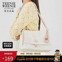 TEENIE WEENIE 斜跨包女包大容量TW小熊通勤大學(xué)生單肩七夕情人節(jié)送女友