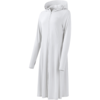 蕉下（beneunder）防晒衣女防紫外线夏季薄款防晒服女士披肩服短外套烟雾灰/升级长款