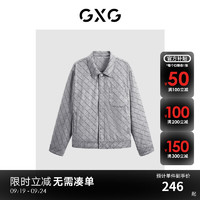 GXG 男裝 仿麂皮絨壓花翻領(lǐng)夾克 GEX12129244
