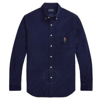 Polo By Ralph Lauren Polo Bear 男士燈芯絨襯衫 海軍藍