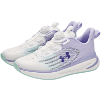 安德玛（UnderArmour）男女款科技运动BOA旋钮穿脱舒适耐磨跑鞋2431106紫色36码