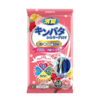 kinbata日本樟脑丸衣柜芬香家用除味樟脑球48包一袋玫瑰1袋(共48小袋)