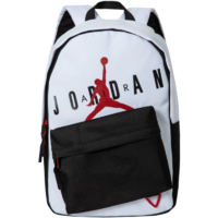 NIKEJORDAN耐克AJ儿童书包大容量多功能口袋双肩背包中学生书包纯白色8/20(44*31*14cm)