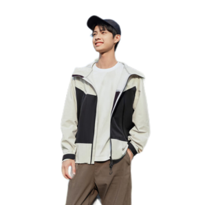 森馬（Semir）張新成同款沖鋒衣外套男24秋戶外風三防情侶上衣109524108201