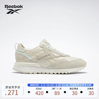 Reebok 銳步 官方女鞋LX 2200經(jīng)典淺色復(fù)古韓系運(yùn)動(dòng)休閑跑步鞋