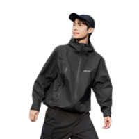 森马（Semir）张新成同款冲锋衣外套男24秋户外风三防情侣上衣109524108201
