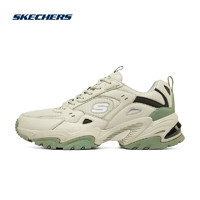 SKECHERS斯凯奇秋季鞋机甲鞋男女款潮流缓震耐磨运动鞋街头跑步鞋男款/苔绿护盾/237209-NTMT