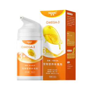 紐衡（NiuhenG）紐衡魚油貓用深海防掉毛寵物美毛貓咪專用omega3貓吃的乳化魚油 乳化三文魚油80ml