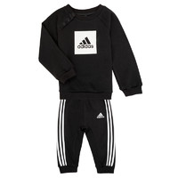 adidas阿迪达斯男时尚休闲长袖套装黑FR5305