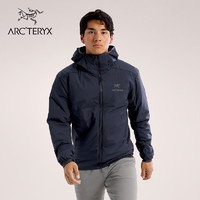 ARC'TERYX 始祖鳥 ATOM HOODY 防風 男子 保暖棉服 BLACK SAPPHIRE/藍黑色 L