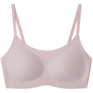 ubras無(wú)尺碼云感托細(xì)肩帶吊帶背心文胸罩內(nèi)衣女無(wú)鋼圈蘭花煙小底圍版