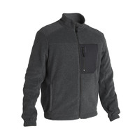 DECATHLON迪卡侬500系列男子抓绒衣8644258深灰色XXL
