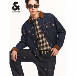 Jack & Jones 杰克瓊斯 男士原色牛仔夾克224357019 兩色