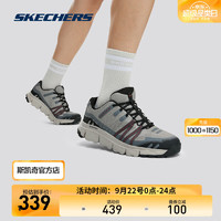 SKECHERS 斯凱奇 徒步鞋男2024秋季節(jié)新品防滑耐磨登山鞋（4色可選）