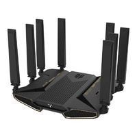 ZTE中兴问天BE7200Pro+双频7200M家用千兆Mesh无线路由器WiFi7黑色