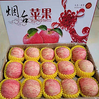 智洲山东烟台红富士苹果单果80mm+5斤装