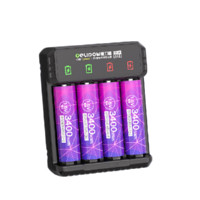 Delipow德力普5号充电电池3400mWh4节装含智能充电器