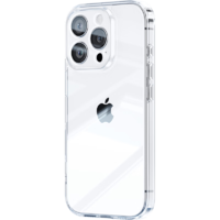 品胜适用苹果16ProMax手机壳iPhone16ProMax保护套简约透明防摔抗指纹耐磨超薄超透网红软边透明