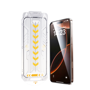 品勝適用蘋果16ProMax鋼化膜 iPhone16ProMax手機膜防塵防摔抗指紋前膜高清全覆蓋無塵倉秒貼膜2片裝