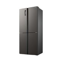 Hisense 海信 BCD-430WMK1DPQ 風(fēng)冷十字對(duì)開(kāi)門(mén)冰箱 430L 爵士灰