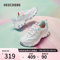 SKECHERS 斯凱奇 小白熊女老爹鞋厚底增高透氣休閑運(yùn)動(dòng)鞋