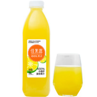 佳果源 佳農(nóng)旗下100%小青檸復(fù)合果汁1L