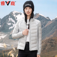 YALOO 雅鹿 2024年秋冬新款女短款輕薄羽絨服