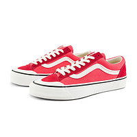 VANS 范斯 Old Skool Reissue 136復(fù)古男鞋女鞋板鞋 紅色 34.5