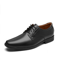 Clarks 其樂 Tilden Plain系列 男士德比鞋 黑色 42.5