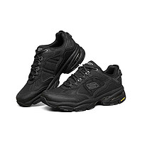 SKECHERS 斯凱奇 戶外機(jī)能老爹鞋休閑運(yùn)動(dòng)鞋男237145BBK全黑色