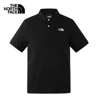 THE NORTH FACE 北面 棉質(zhì)翻領(lǐng)T恤POLO衫