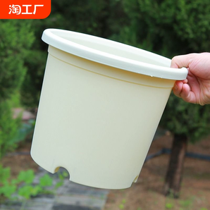 陽(yáng)臺(tái)控根花盆加厚塑料月季加侖大口盆栽綠蘿透氣蝴蝶蘭玫瑰盆樹(shù)脂