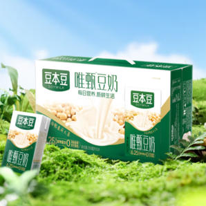 PLUS會(huì)員！SOYMILK 豆本豆 唯甄豆奶原味250ml*24盒