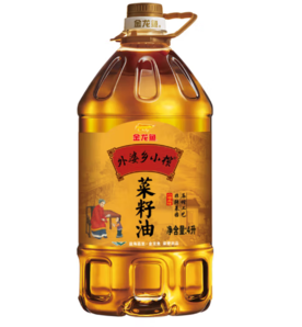 20點(diǎn)月黑風(fēng)高！金龍魚 外婆鄉(xiāng)小榨 菜籽油 4L