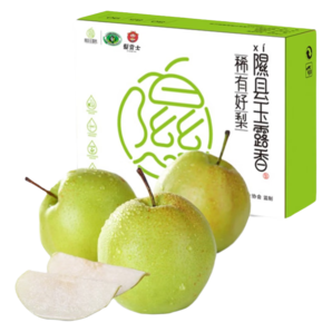 香凝山西玉露香梨隰縣 臨汾館玉露香梨多規(guī)格 12顆大果裝（隰縣國風款） 8斤