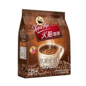 火船 三合一速溶咖啡 爪哇拿鐵500g（20g×25包） 印尼進(jìn)口