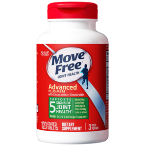 Move Free【B站專享】MoveFree益節(jié)氨糖軟骨素綠瓶120粒MSM護關(guān)節(jié)美國進口