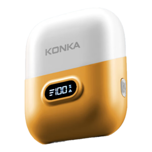 KONKA康佳磨腳器電動去死皮磨腳神器 全身水洗美足器  德國磨腳石充電式修腳器 光滑嫩腳美足儀老繭死皮 橙色 【智能數(shù)顯高端款】