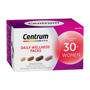 善存（Centrum）30+女士每日進階營養(yǎng)包 30包/盒 復合維礦物質(zhì) 膠原蛋白 兒茶素 