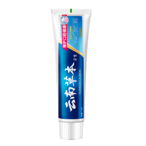 雅牙仕云南草本牙膏清新口氣減少軟垢牙漬薄荷香型清潔口腔護(hù)理大容量 云南草本牙膏180g*2支·